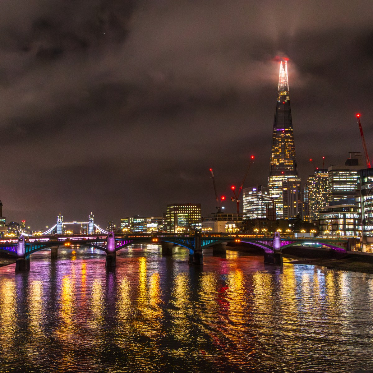 Lichter über der&nbsp;Themse