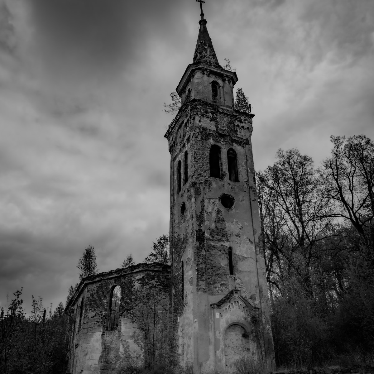 Lost Place: Kirchenruine Unisław&nbsp;Śląski.
